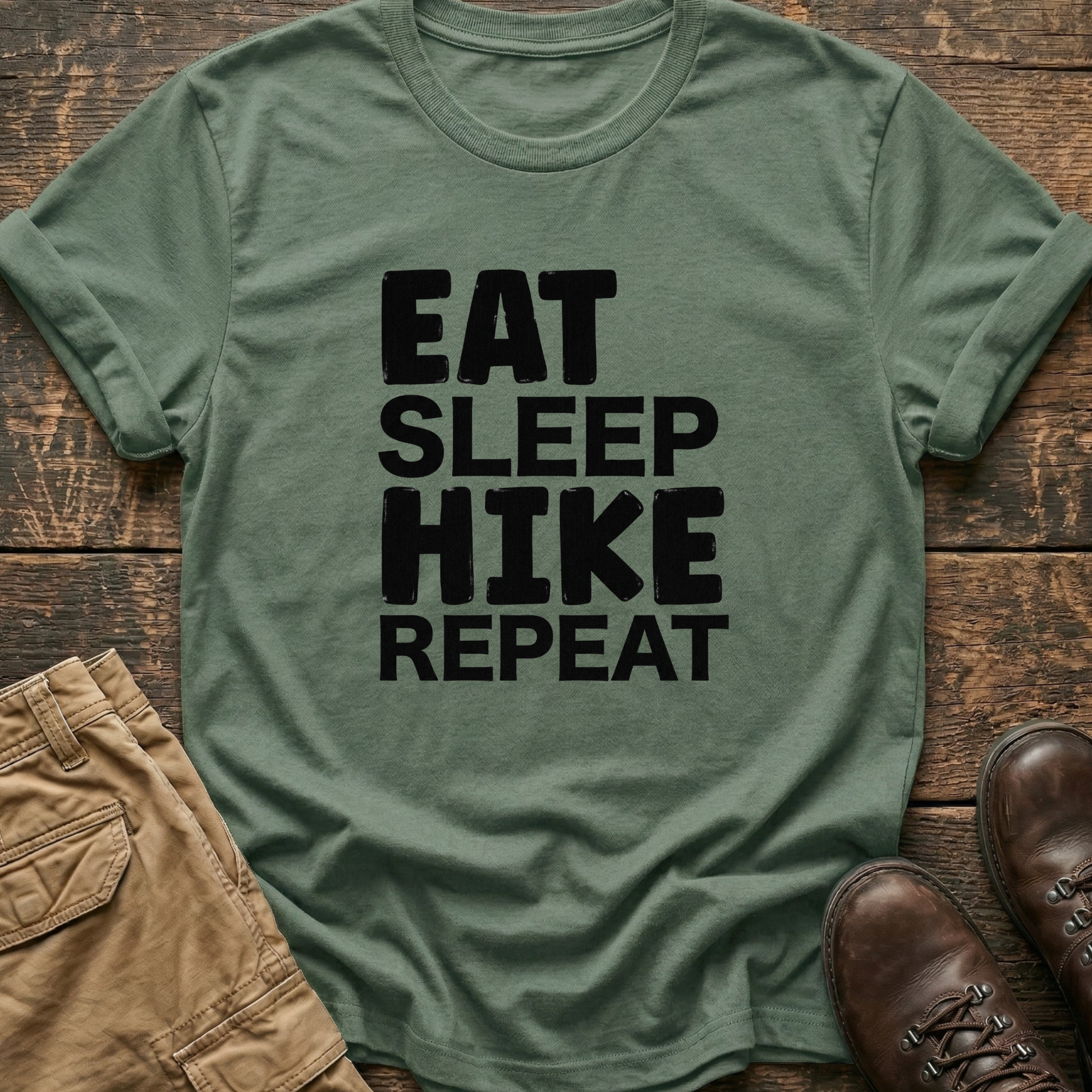 Eat Sleep Hike Repeat Tee