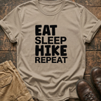 Eat Sleep Hike Repeat Tee