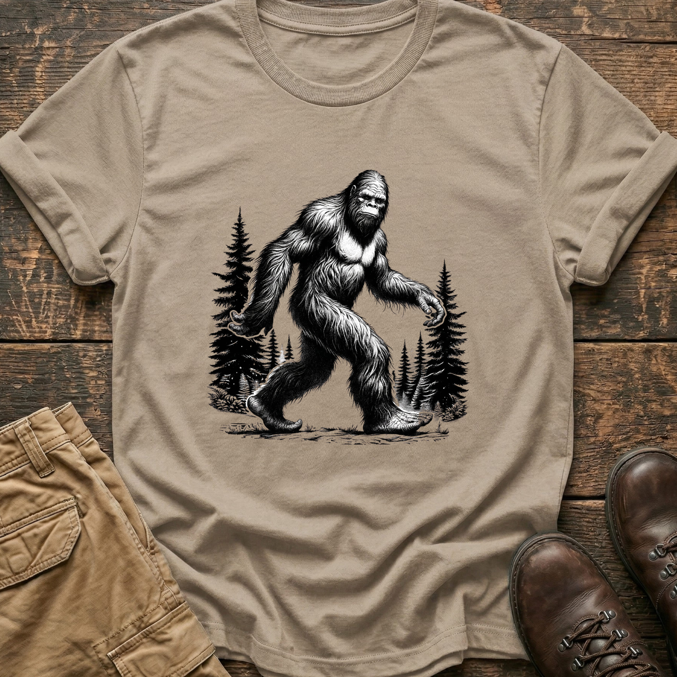 Sasquatch Hiking Tee