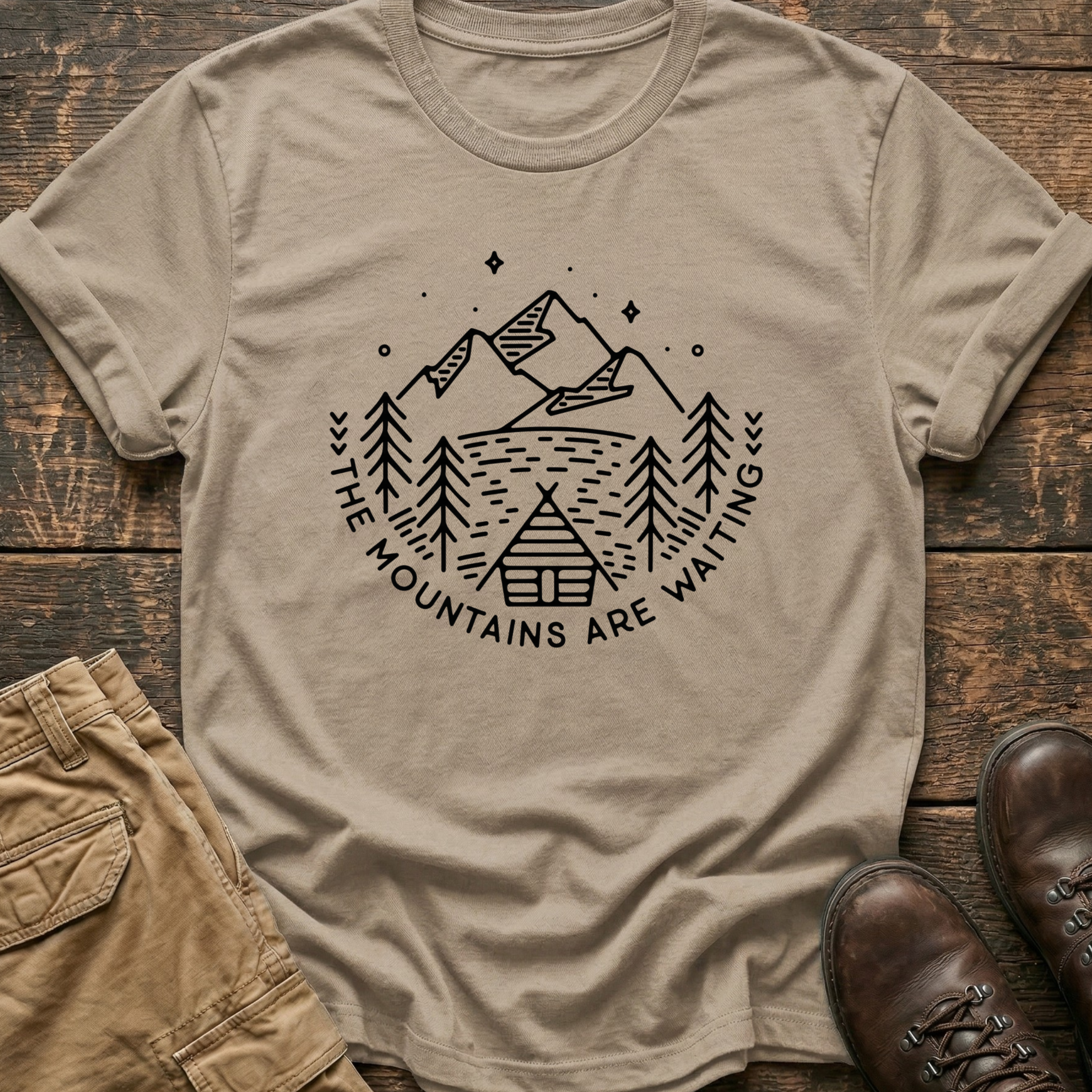 The Mountains Are Waiting Tee