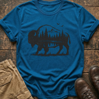 Bison Mountain Wildlife Tee