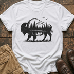 Bison Mountain Wildlife Tee