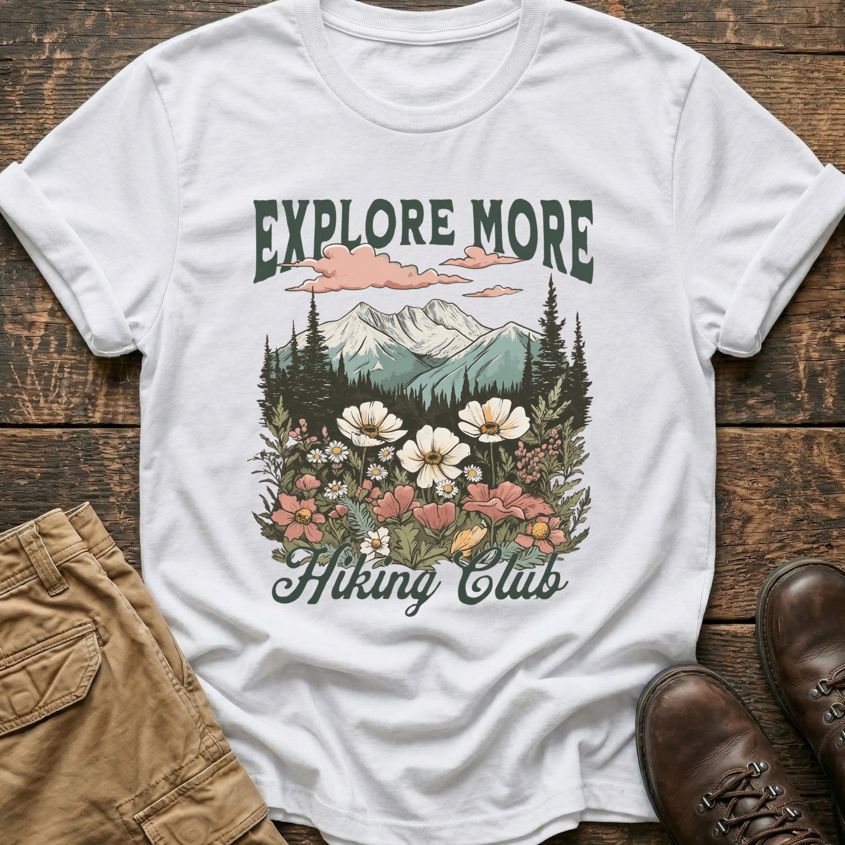 Explore More Hiking Club Tee