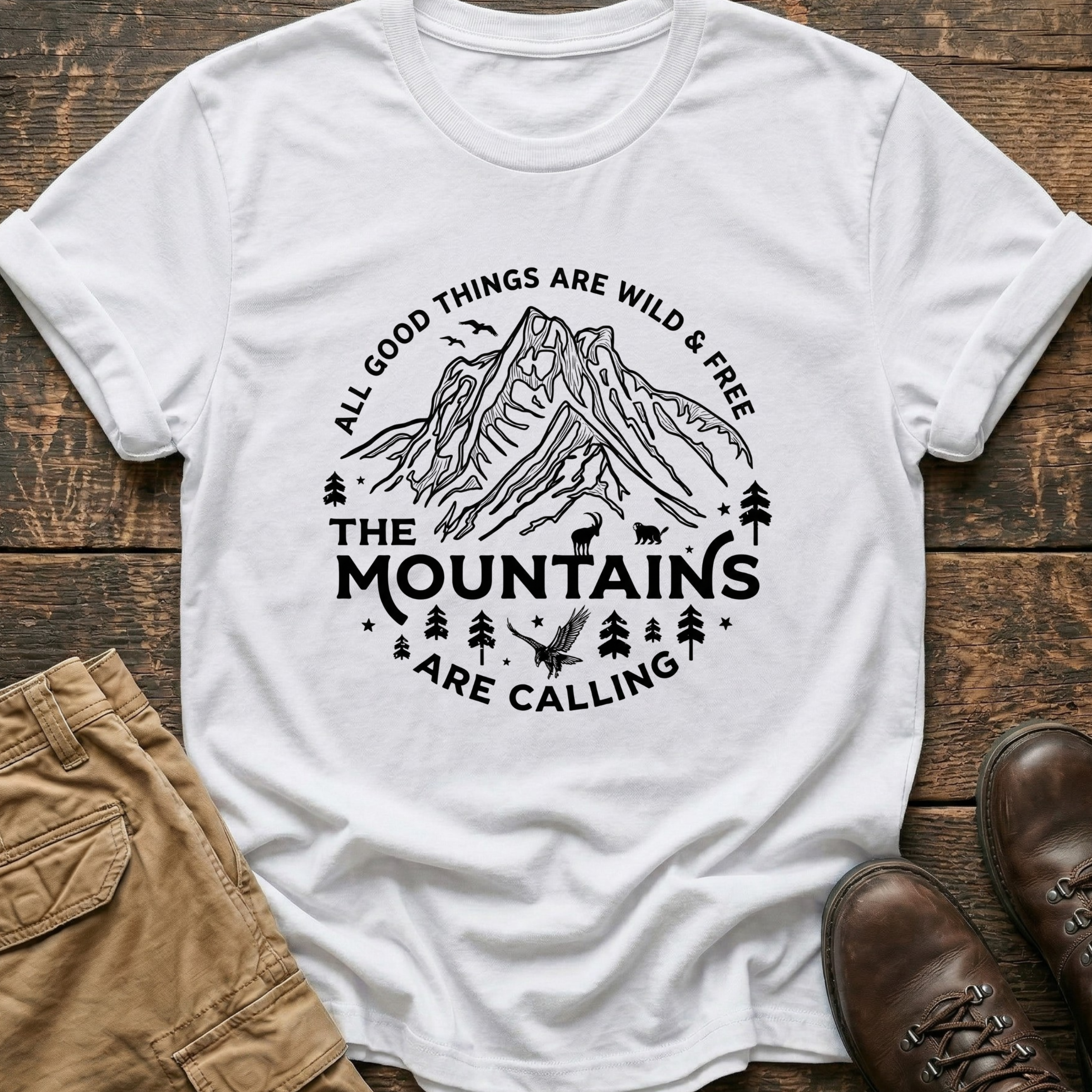 All Good Things Are Wild And Free Tee