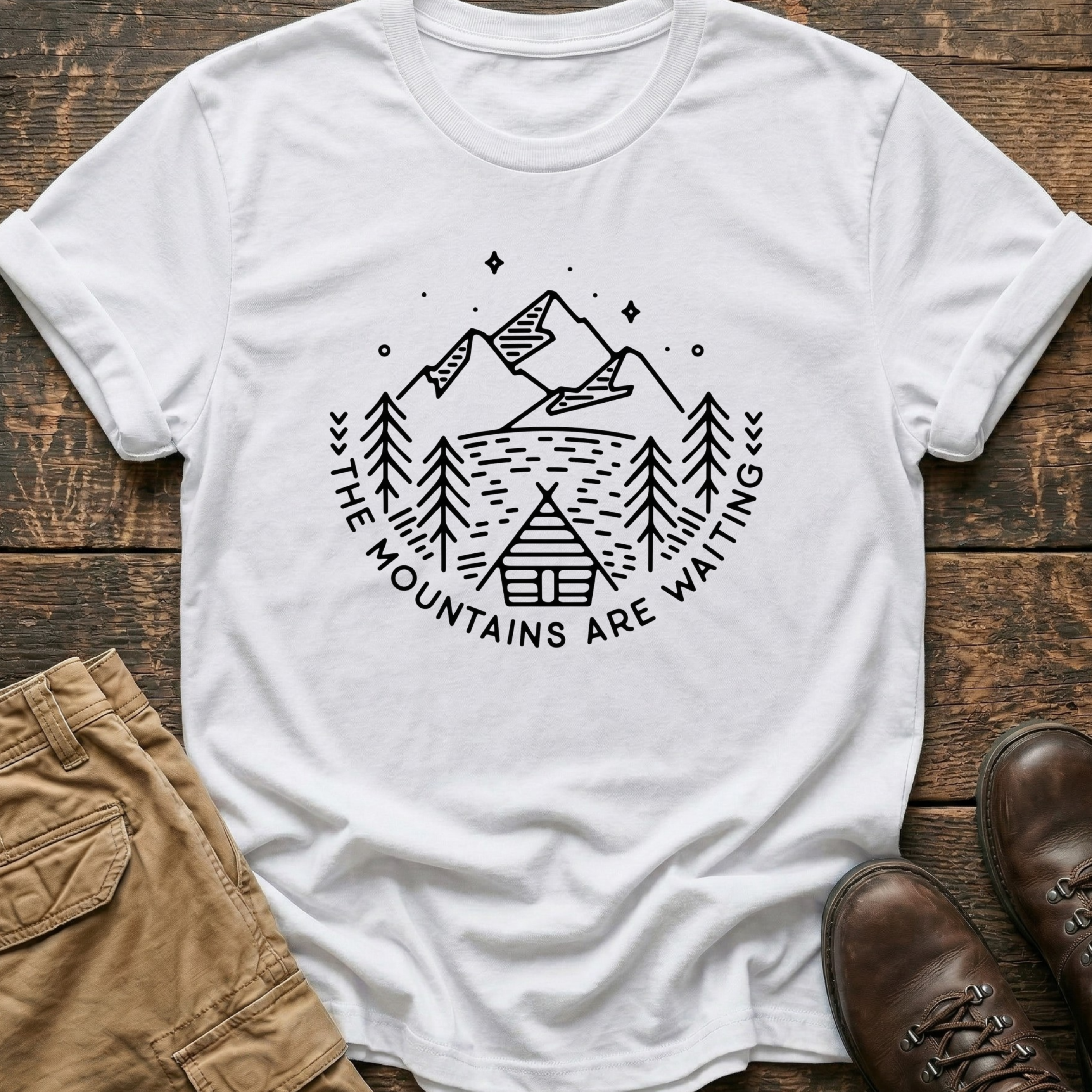 The Mountains Are Waiting Tee