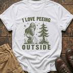 I Love Peeing Outside Tee