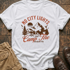 No City Lights Just Campfire Nights Tee