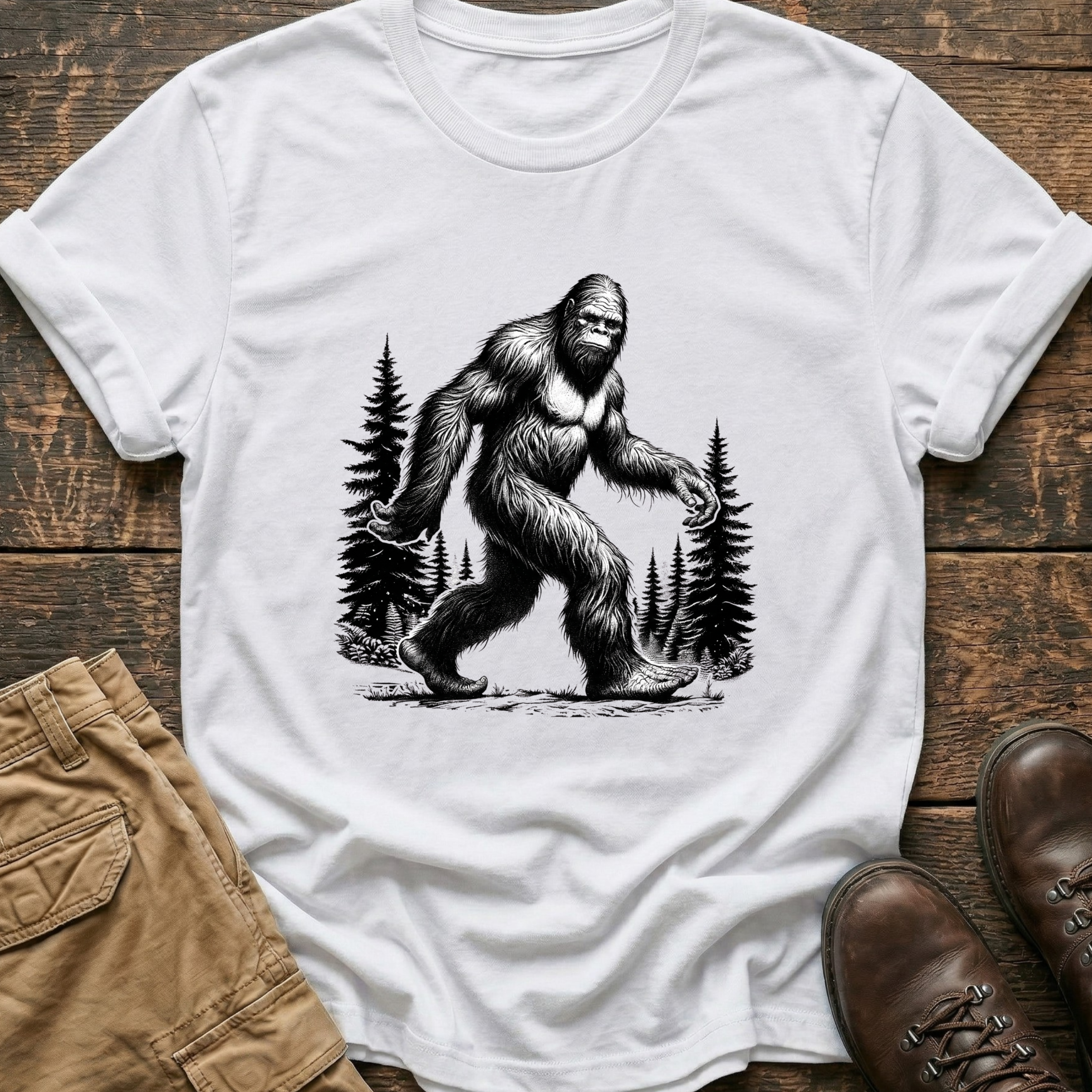 Sasquatch Hiking Tee