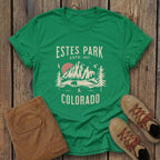 Estes Park Colorado Hiking Tee