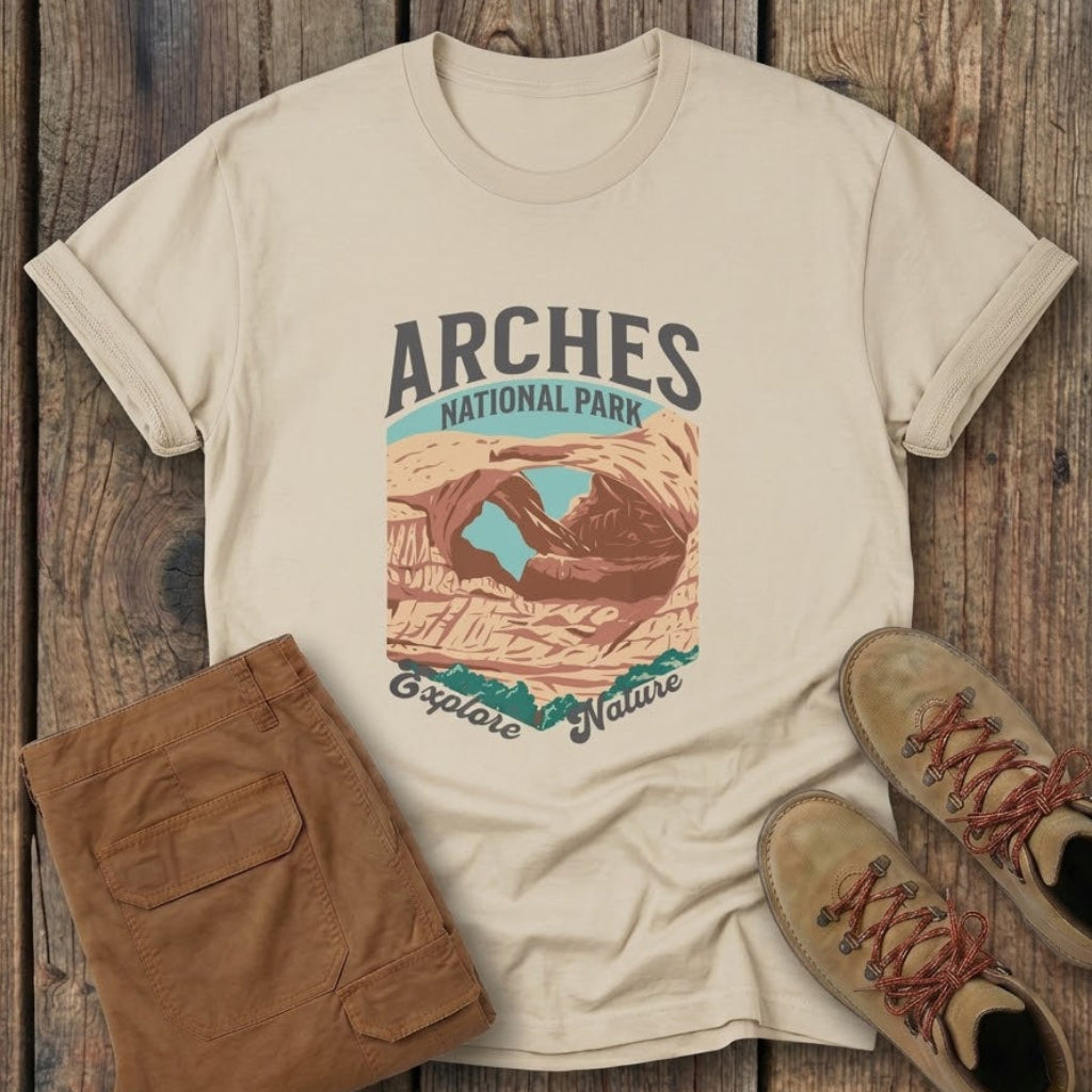 Arches National Park Hiking Tee