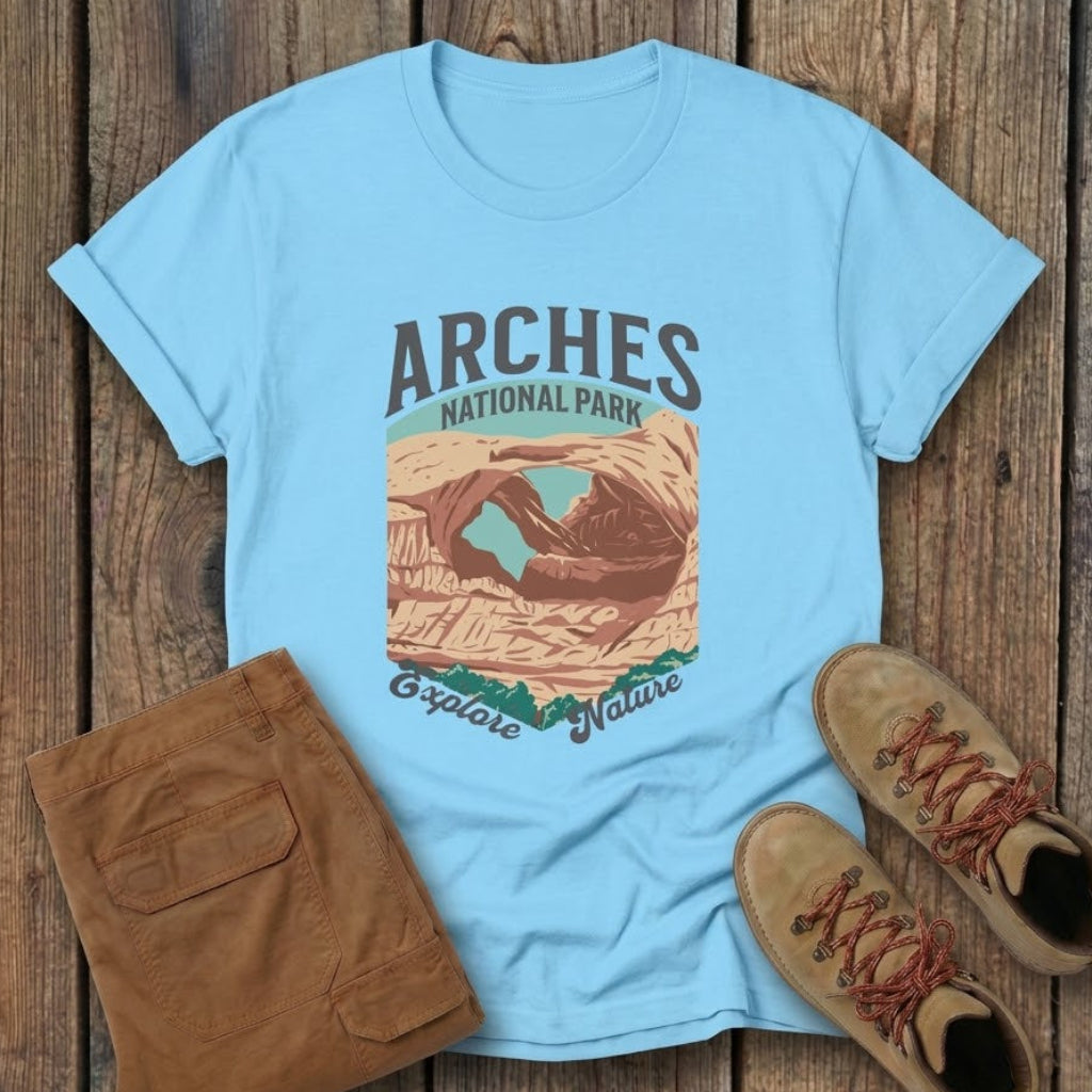 Arches National Park Hiking Tee