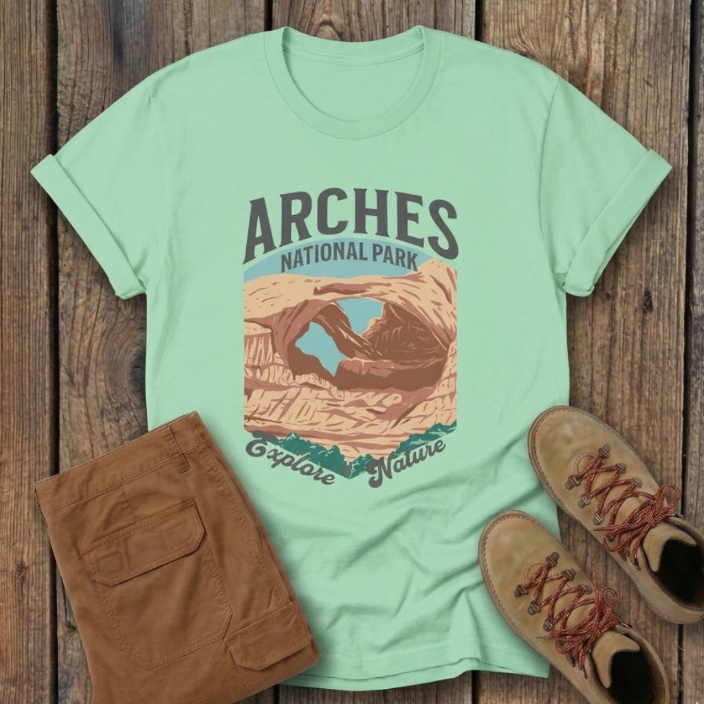Arches National Park Hiking Tee